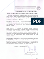 Elecciones en El SEP: Solo Una Lista Está en Condiciones de Ser Oficializada