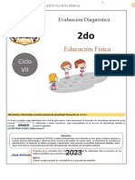 Evaluacion Diagnostica Ed. Fisica Vi Ciclo