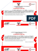 Constancias de Participantes Villa Mayo