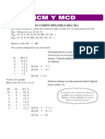 MCM y MCD para Cuarto de Primaria