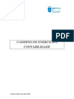 Caderno de Exercicios Contabilidade PDF