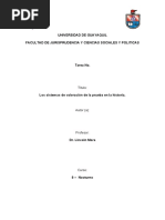 Sistema de Valoracion de La Prueba en La Historia