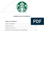 Starbucks-Business Plan