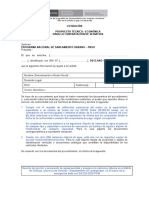 Formatos para Cotizacion