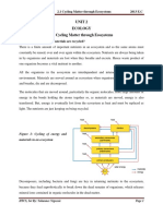 G-12 Biology, 2.1 Cycling Matter Through Ecosystems