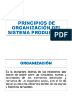 1.3.3 Principios de Organización Del Sistema Productivo