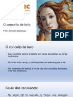 O Conceito de Belo PDF