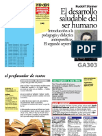 Steiner, Rudolf (Ga303) El Desarrollo Saludable Del Ser Humano