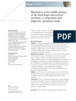 2014 - Maturation of The Middle Phalanx and CMV - Comperative Study - Perinetti