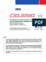 Maruti Celerio CNG - Owners Manual