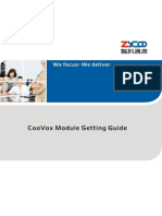 291 CooVox Module Setting Guide