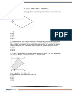 Lista Áreas - 9º Ano Militar - MATEMÁTICA 2 PDF