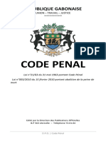 Code Penal Gabon