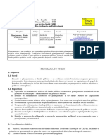 Plano de Curso Evilasio - Planejamento e Fundo Publico - 2021.2 (Remoto) PPGPS