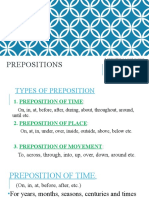 Prepositions