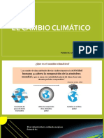 Cambio Climatico en El Peru