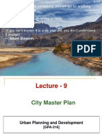 Lecture-9 City Master Plan