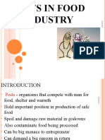 FPL - 12 Pests in Food Industry