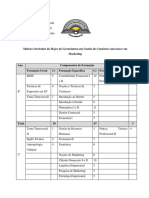 Curriculo Do Curso Gestao de Comercio