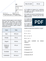 Matemática Regras de Sinais Com Exercicios