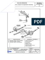 Diagnosticar y Reparar La Suspensión Mecánica