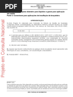 (CN) Abnt NBR Iso 80369-5 2022 (Conec. Peq. Diam. - Insuflação de Braçadeira)