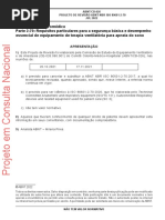 (CN) Abnt NBR Iso 80601-2-70 2022 (Equip. Terapia Ventilatória P. Apneia Do Sono)