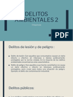 Delitos Ambientales 2, 2022