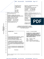 Rambus Inc.'S Reply Brief in Support of Its Motion To Compel Deposition of Nanya 30 (B) (6) Designees On Certain Ddr3 Sdram Topics