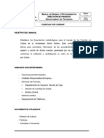 Procedimientos CXC