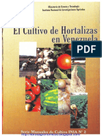 Cultivo de Hortalizas en Venezuela PDF