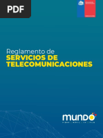 Reglamento de Servicios de Telecomunicaciones