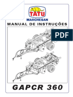 Manual de Instruções Gapcr 360