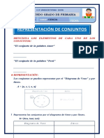 Representación de Conjuntos Matemática