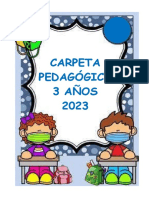 Carpeta Pedagogica 3años