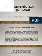 Aula Ii - Interpretação Jurídica PDF