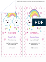 Invitaciones de Lluvia de Amor para Imprimir 1 PDF