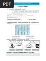 Actividades de La Puntualidad