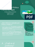 Incidencia en Política Publica Del Agua: Conceptos, Hallazgos, Estrategias (Objetivos y Rutas) Ffp-Co-Ocsas