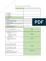 K To 12 Lesson Plan Format