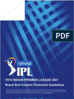 IPL 2021 Brand Content Protection Guidelines