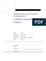 Ap-020 Application Overview Customization