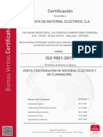 Certificado Iso Español