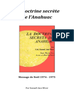 1974 La Doctrine Secrete de L Anahuac