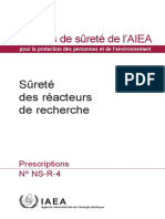 Nº SSR-3 NS-R-4 Sûreté Des Reacteurs de Recherche FR