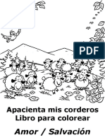 Apacienta Mis Corderos Libro para Colorear Amor - Salvacion PDF