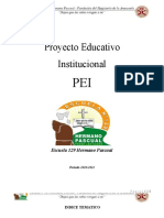 Proyecto Educativo Institucional PEI