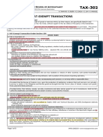 TAX-302 (VAT-Exempt Transactions) PDF