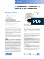 Sarix IME Series Mini Domes With SureVision 2.0 Specification Sheet - Spanish