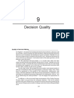 Decision Quality